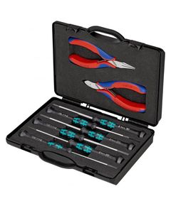 Набор инструментов KNIPEX 00 20 18 для электроники – 8 предметов, фото  | SNABZHENIE.com.ua