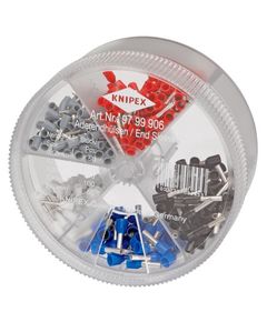 Набор изолированных контактных гильз KNIPEX 100 шт. 97 99 906, фото  | SNABZHENIE.com.ua