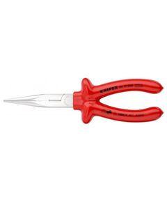 Плоскі круглогубці KNIPEX 200 мм з ріжучими краями 26 17 200, фото  | SNABZHENIE.com.ua