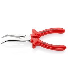 Плоскі круглогубці KNIPEX 200 мм з різальними кромками 26 27 200, фото  | SNABZHENIE.com.ua