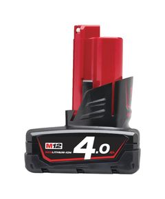 Акумулятор MILWAUKEE M12 B4 4 Ач 4932430065, фото  | SNABZHENIE.com.ua