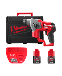 Перфоратор MILWAUKEE SDS-Plus M12, 1.1 Дж, бесщёточный двигатель CH-202C, фото  | SNABZHENIE.com.ua