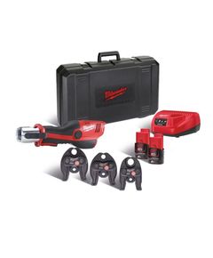 Аккумуляторный пресс-инструмент MILWAUKEE M12 HPT-202C U-KIT 4933443110, фото  | SNABZHENIE.com.ua