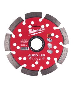 Алмазный диск AUDD 125 Milwaukee 1 шт для резки и шлифовки, фото  | SNABZHENIE.com.ua