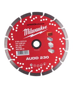 Алмазний диск AUDD 230 для Milwaukee (1 шт) – найкраща якість!, фото  | SNABZHENIE.com.ua
