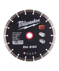 Алмазный диск DU 230 для бетона и камня MILWAUKEE 4932399524, фото  | SNABZHENIE.com.ua