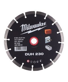 Алмазный диск DUH 230 для бетона и камня MILWAUKEE 4932399542, фото  | SNABZHENIE.com.ua