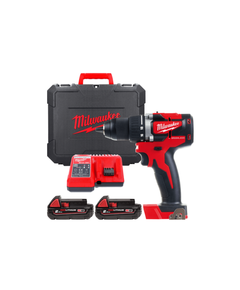 Дрель-шуруповерт MILWAUKEE M18 CBLDD-202C, 60 Нм, бесщеточная, фото  | SNABZHENIE.com.ua