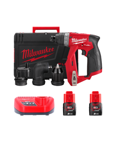Дрель-шуруповерт MILWAUKEE M12 FUEL, крутний момент 34 Нм, насадки, фото  | SNABZHENIE.com.ua