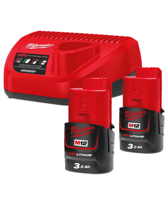 Энергокомплект M12 NRG-302 (2шт B3 + З/У С12С) MILWAUKEE 4933451902, фото  | SNABZHENIE.com.ua