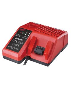 Зарядний пристрій MILWAUKEE M12-18C 4932352959 для швидкої зарядки акумуляторів, фото  | SNABZHENIE.com.ua