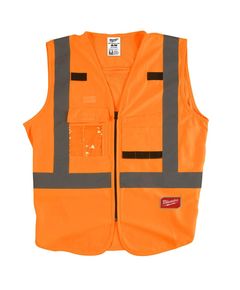 Сигнальний жилет оранжевий MILWAUKEE S/M 4932471892, фото  | SNABZHENIE.com.ua