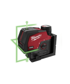 Лазерний нивелір Milwaukee M12 3PL-0C з зеленим променем, фото  | SNABZHENIE.com.ua