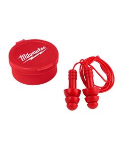 Багаторазові беруші з шнуром MILWAUKEE 4932471904, 3 шт., фото  | SNABZHENIE.com.ua