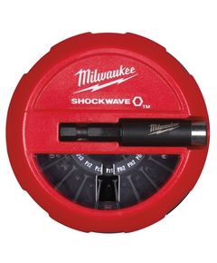 Набор бит Milwaukee SHOCKWAVE, 15 предметов, фото  | SNABZHENIE.com.ua
