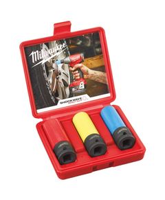 Набор головок 17/19/21 мм для гайковерта MILWAUKEE 4932451568, фото  | SNABZHENIE.com.ua