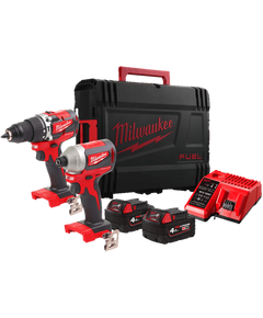 Набір акумуляторних безщіткових інструментів M18 CBLPP2A-402C MILWAUKEE, фото  | SNABZHENIE.com.ua