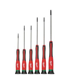 Набор отверток TORX MILWAUKEE (6 шт.) для точной механики, фото  | SNABZHENIE.com.ua