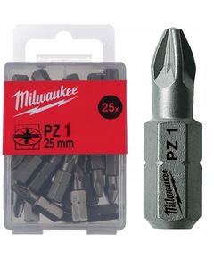 Насадка Milwaukee PZ1 25 мм, 25 шт - якісне кріплення, фото  | SNABZHENIE.com.ua