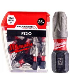 Насадка Milwaukee SHOCKWAVE PZ3 25мм (25 шт), фото  | SNABZHENIE.com.ua