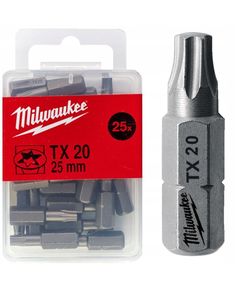 Насадка Milwaukee TX20 25 мм (25 шт), фото  | SNABZHENIE.com.ua