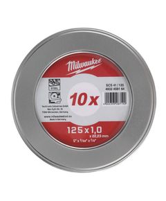 Отрезной диск SCS 41/125x1 PRO+ (10 шт) в металлическом боксе, фото  | SNABZHENIE.com.ua