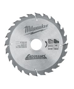 Пильный диск Milwaukee THIN KERF 165x20x1.8 мм, 24 зуба, фото  | SNABZHENIE.com.ua