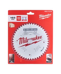 Диск пильный MILWAUKEE 165мм, 48 зубьев, фото  | SNABZHENIE.com.ua