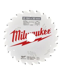 Диск пильный Milwaukee 184x30x1.6мм, 24 зуба, THIN KERF, фото  | SNABZHENIE.com.ua