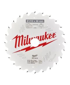 Пильный диск Milwaukee PFTE 210x30x1,9мм, 24 зуба для резки, фото  | SNABZHENIE.com.ua