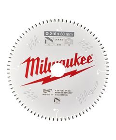 Диск пильний MILWAUKEE PFTE 216x30x2.4 мм, 80 зубів, фото  | SNABZHENIE.com.ua