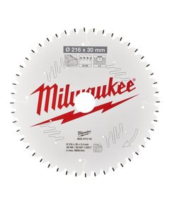 Диск пильний Milwaukee PFTE 216x30x2,4мм, 48 зубців, фото  | SNABZHENIE.com.ua