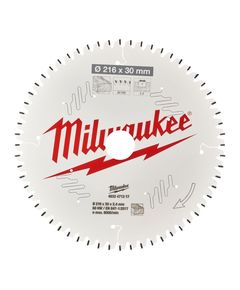 Пильный диск MILWAUKEE PFTE, 216 мм, 30 мм, 48 зубьев, фото  | SNABZHENIE.com.ua