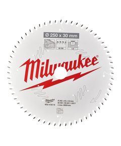 Пильний диск MILWAUKEE 250x30x2,8мм, 60 зубів для дерева, фото  | SNABZHENIE.com.ua
