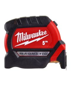 Рулетка магнітна PREMIUM MILWAUKEE 5м, ширина 27мм, фото  | SNABZHENIE.com.ua