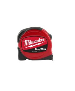 Рулетка MILWAUKEE SLIMLINE S8-26, 8 м/16, фото  | SNABZHENIE.com.ua