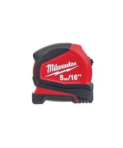 Рулетка Pro Compact MILWAUKEE 5м/16фт, ширина ленты 25мм, фото  | SNABZHENIE.com.ua
