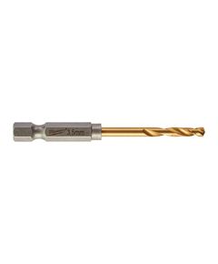 Сверло по металлу Milwaukee RedHEX HSS-G TiN, 3.5 мм, 10 шт., фото  | SNABZHENIE.com.ua