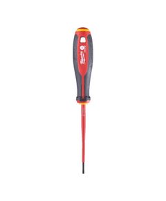 Отвертка VDE діелектрична Milwaukee SL 0.5x3.0x100 мм, фото  | SNABZHENIE.com.ua