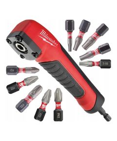 Угловая насадка SHOCKWAVE 10 бит 25 мм MILWAUKEE 4932471274, фото  | SNABZHENIE.com.ua