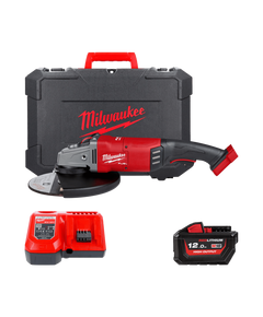 Углошлифувальна машина MILWAUKEE 230 мм M18 FLAG230XPDB-121C FUEL™, фото  | SNABZHENIE.com.ua