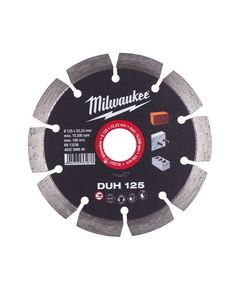 Алмазный диск MILWAUKEE DUH 125 для бетона и камня, фото  | SNABZHENIE.com.ua