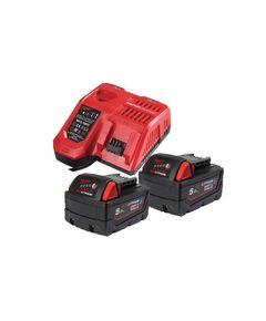 Энергокомплект MILWAUKEE M18 NRGCR-502 (2 шт, з/у M12-18FC) 4932479831, фото  | SNABZHENIE.com.ua