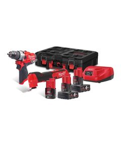 Набор аккумуляторных инструментов Milwaukee M12 FPP2AX-423P, 2 шт., фото  | SNABZHENIE.com.ua