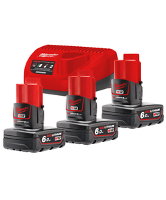 Энергокомплект MILWAUKEE M12 NRG-603 (3x 6,0 Ач), фото  | SNABZHENIE.com.ua