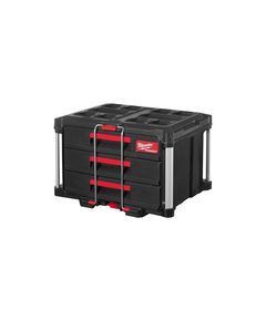 Ящик MILWAUKEE PACKOUT з 3 висувними відсіками, фото  | SNABZHENIE.com.ua