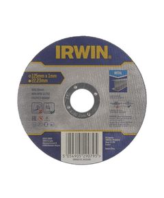 Диск різальний по металу IRWIN 125х1мм IW8082133, фото  | SNABZHENIE.com.ua