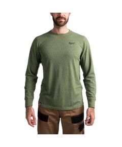 Футболка с длинными рукавами Milwaukee HT LS GN, размер XL, фото  | SNABZHENIE.com.ua