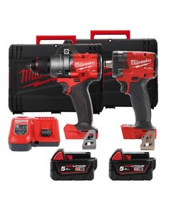 Набор аккумуляторных инструментов Milwaukee M18FPP2B3-502X, фото  | SNABZHENIE.com.ua