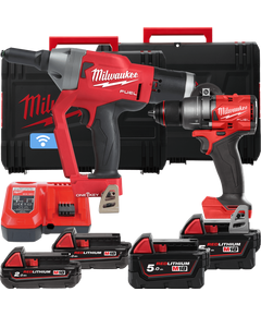 Набор аккумуляторных инструментов Milwaukee M18 FPP2G3-524XEU FUEL 2 в 1, фото  | SNABZHENIE.com.ua